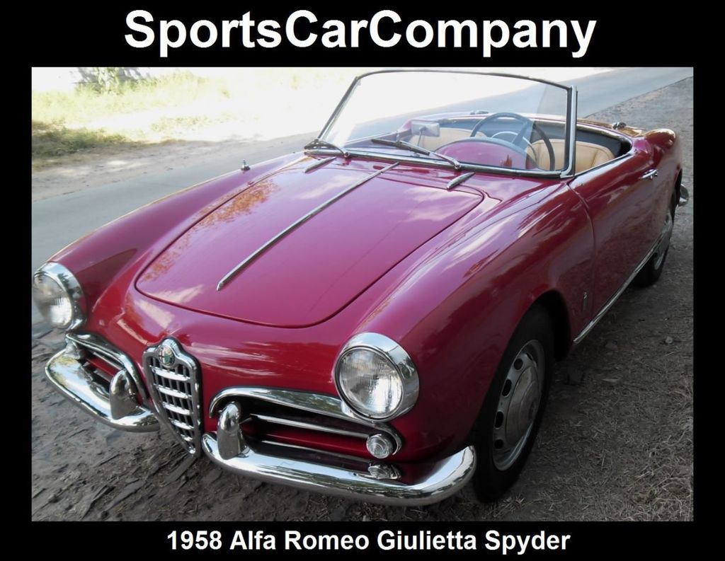 1958 Alfa Romeo Giulietta Spyder  - 14751444 - 1