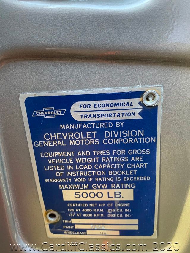 1958 Chevrolet Apache Step Side Bed  - 19443749 - 26