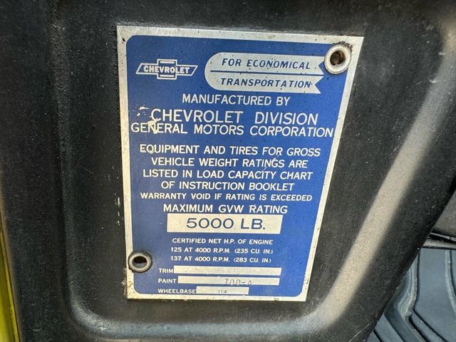 1958 Chevrolet C/K 10 Series RELIABLE GOOD OLD TRUCK - 22533829 - 60