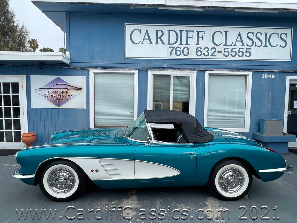 1958 Used Chevrolet Corvette at Cardiff Classics Serving Encinitas
