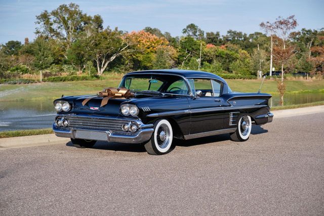 1958 Chevrolet Impala Restored 2 Door 348 Big Block - 22198208 - 0