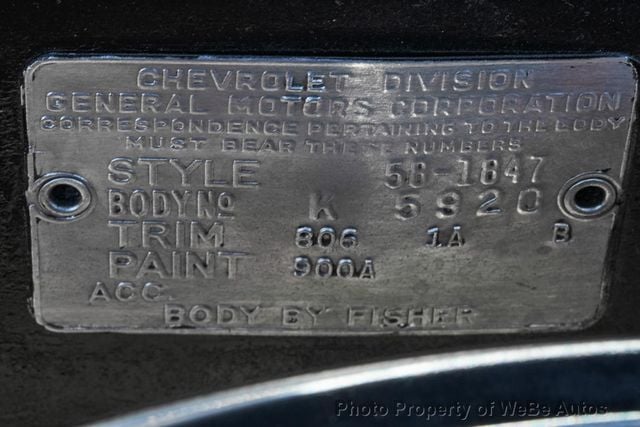 1958 Chevrolet Impala Restored 348, Cold AC - 22462778 - 55