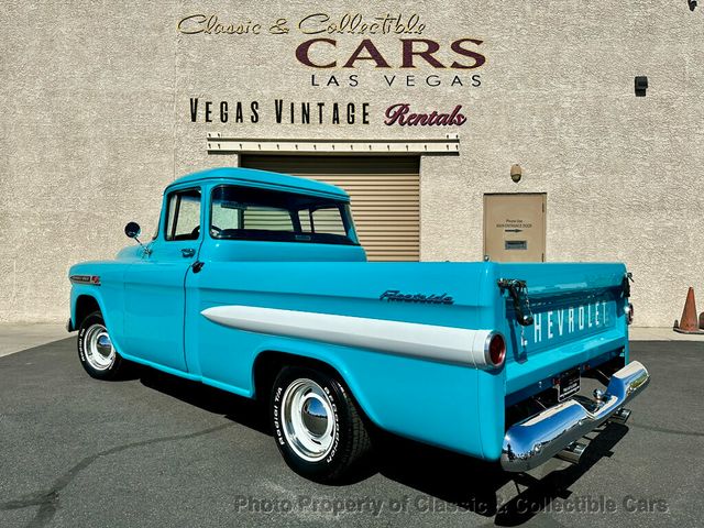 1959 Chevrolet Apache 3100 Rare Short Bed Big Window - 23058859 - 7