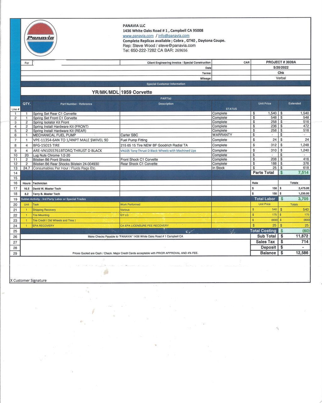 1959 Chevrolet Corvette  - 22698068 - 39