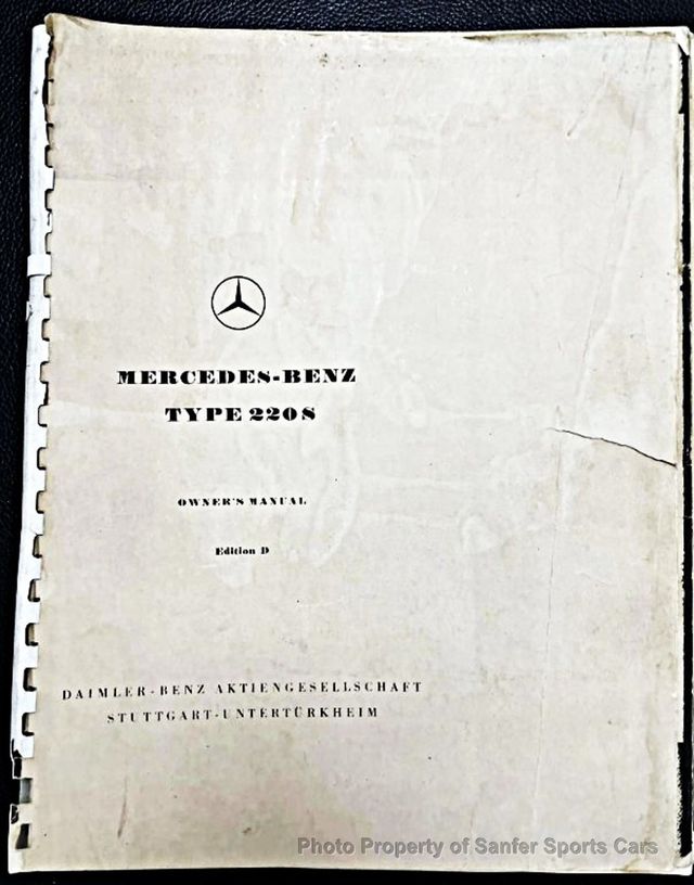 1959 Mercedes-Benz 220S Ponton - 23090961 - 97