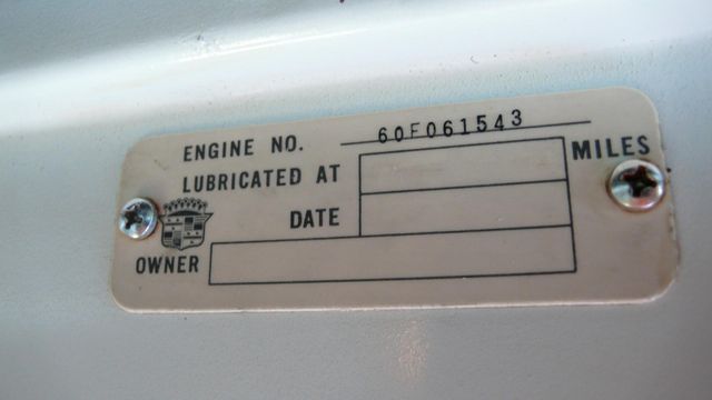 1960 Cadillac SERIES 62 ORIGINAL - 10960086 - 67