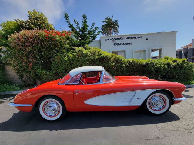 1960 Chevrolet CORVETTE 1960 CHEVROLET CORVETTE CLASSIC SIGNET RED - 21331833 - 23