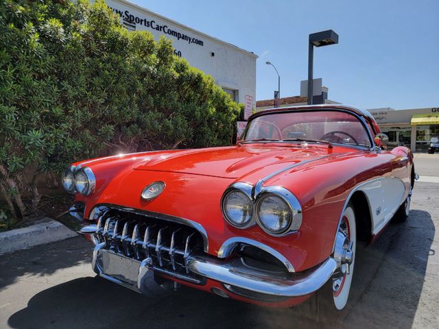 1960 Chevrolet CORVETTE 1960 CHEVROLET CORVETTE CLASSIC SIGNET RED - 21331833 - 2