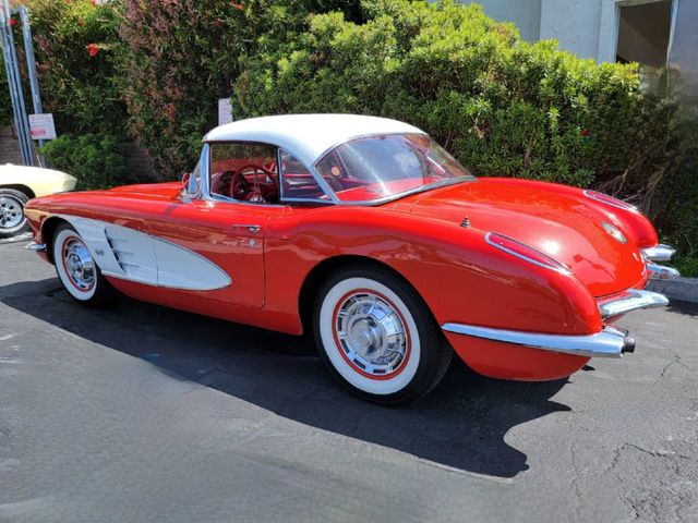 1960 Chevrolet CORVETTE 1960 CHEVROLET CORVETTE CLASSIC SIGNET RED - 21331833 - 5