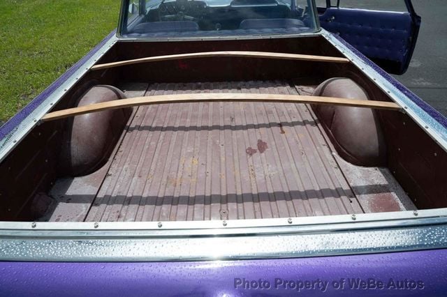 1960 Chevrolet El Camino Custom Purple Classic - 22880578 - 78