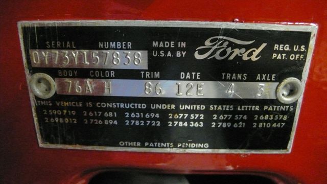 1960 Ford THUNDERBIRD  - 17621414 - 31