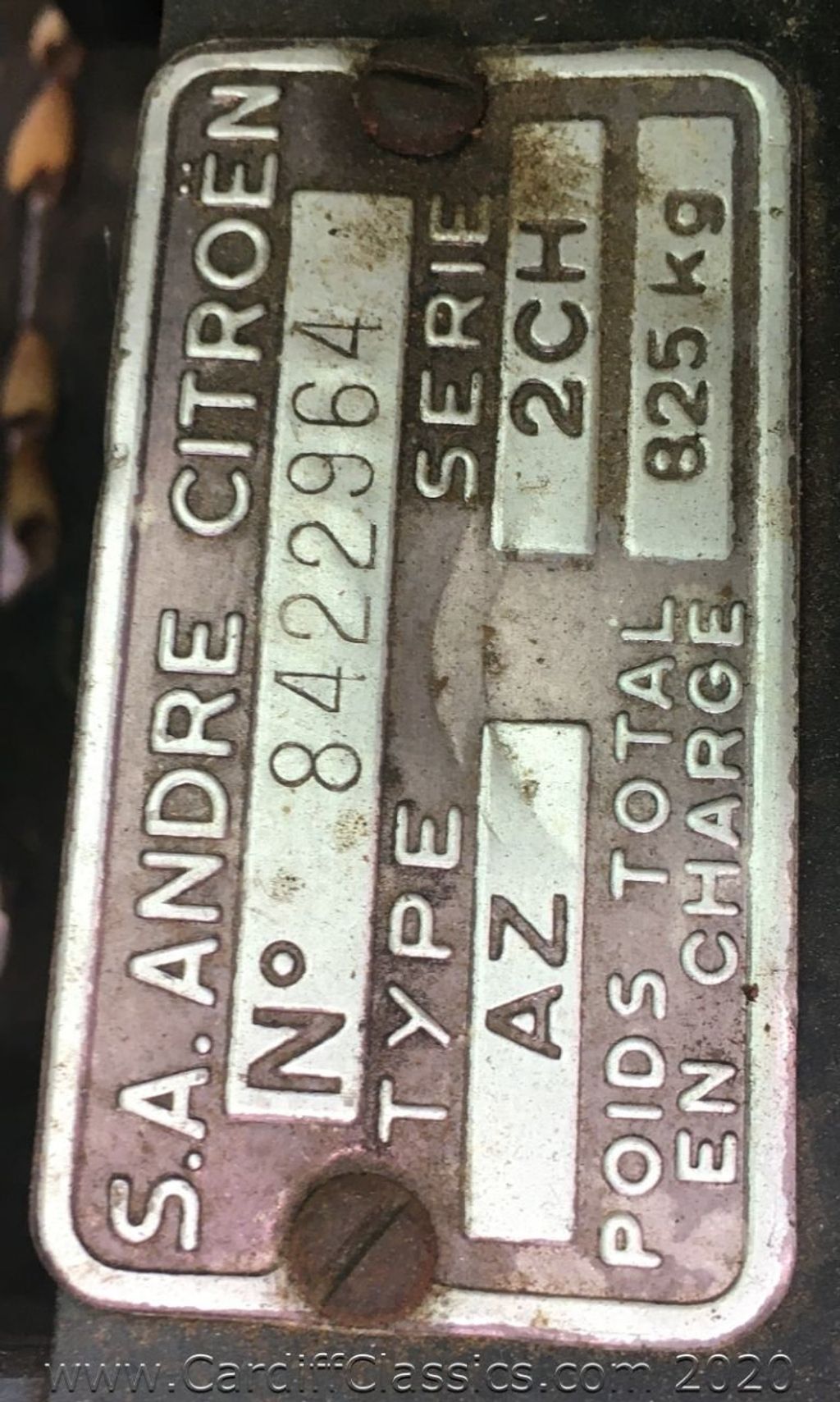 1961 CITROEN 2CV  - 20249771 - 25