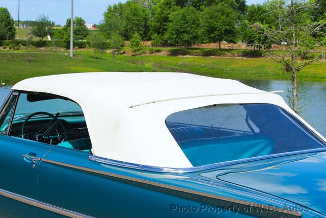 1961 Ford Galaxie Convertible Factory Z Code 390 V8 - 23014676 - 32