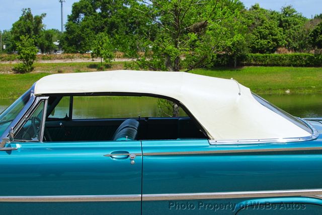 1961 Ford Galaxie Convertible Factory Z Code 390 V8 - 23014676 - 33