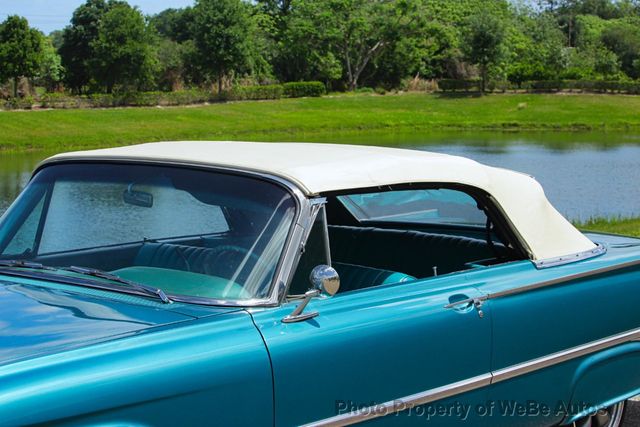 1961 Ford Galaxie Convertible Factory Z Code 390 V8 - 23014676 - 34