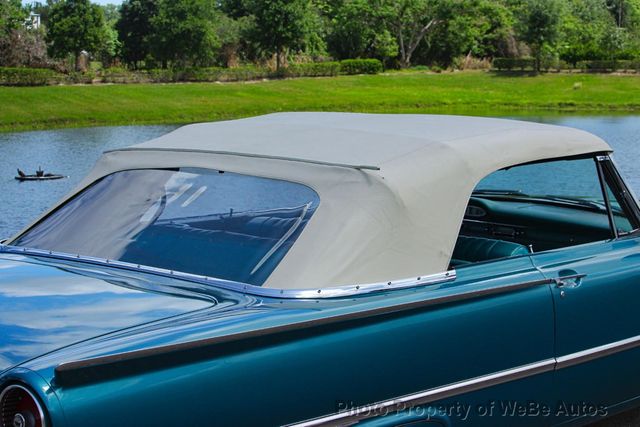 1961 Ford Galaxie Convertible Factory Z Code 390 V8 - 23014676 - 40
