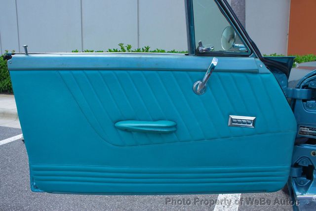 1961 Ford Galaxie Convertible Factory Z Code 390 V8 - 23014676 - 59