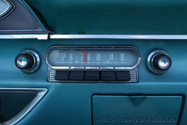 1961 Ford Galaxie Convertible Factory Z Code 390 V8 - 23014676 - 72