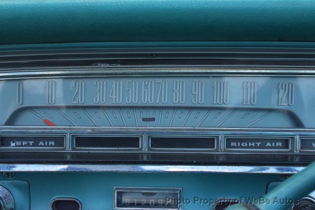 1961 Ford Galaxie Convertible Factory Z Code 390 V8 - 23014676 - 80