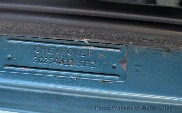 1962 Chevrolet C20 Cree Chassis Mounted Camper For Sale - 22814836 - 99