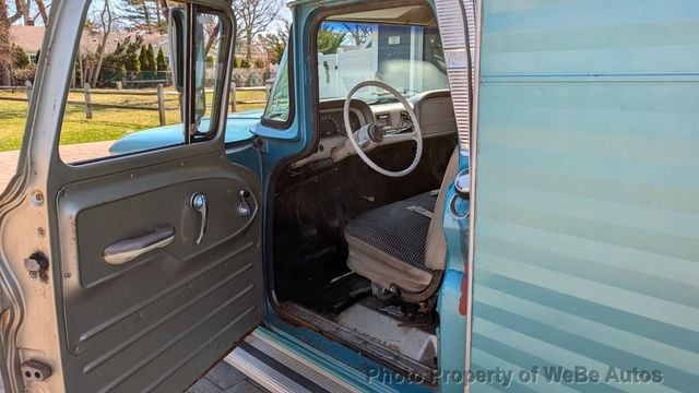 1962 Chevrolet C20 Cree Chassis Mounted Camper For Sale - 22814836 - 27
