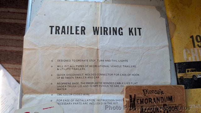 1962 Chevrolet C20 Cree Chassis Mounted Camper For Sale - 22814836 - 71