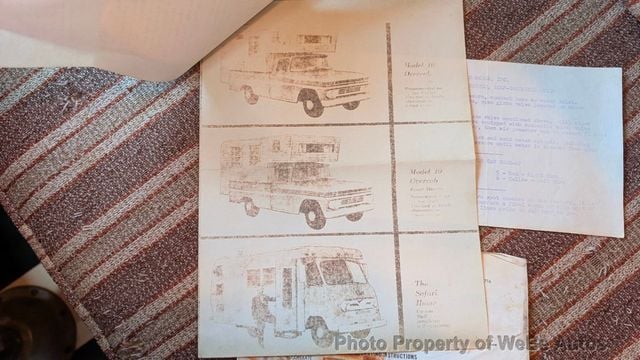 1962 Chevrolet C20 Cree Chassis Mounted Camper For Sale - 22814836 - 89