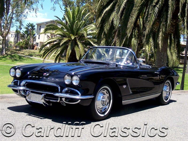 1962 Chevrolet CORVETTE Tuxedo Black - 7698256 - 9