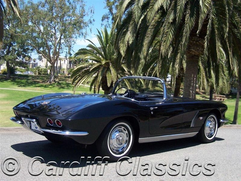 1962 Chevrolet CORVETTE Tuxedo Black - 7698256 - 10