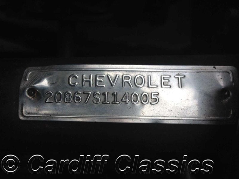 1962 Chevrolet CORVETTE Tuxedo Black - 7698256 - 21