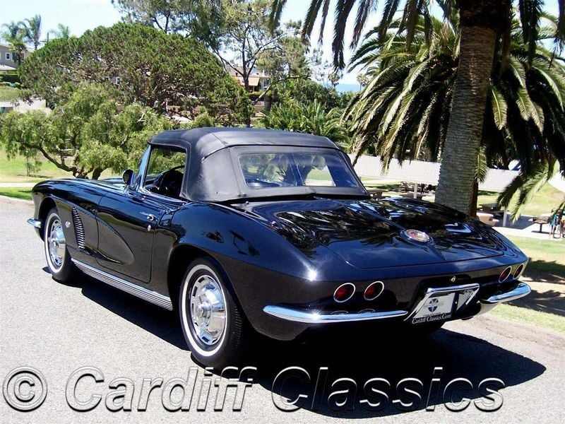 1962 Chevrolet CORVETTE Tuxedo Black - 7698256 - 29