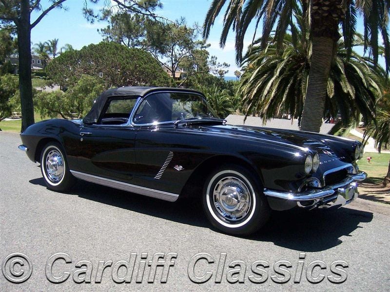 1962 Chevrolet CORVETTE Tuxedo Black - 7698256 - 33