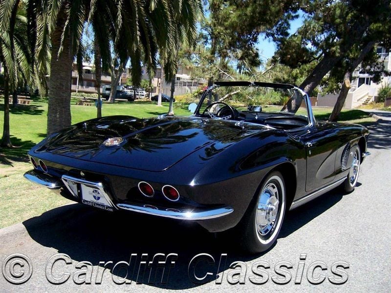 1962 Chevrolet CORVETTE Tuxedo Black - 7698256 - 5