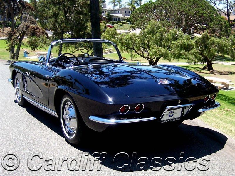 1962 Chevrolet CORVETTE Tuxedo Black - 7698256 - 6