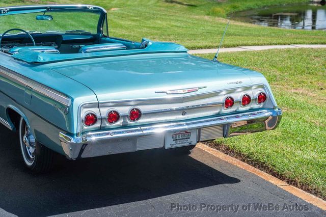 1962 Chevrolet Impala SS Convertible - 22524629 - 21