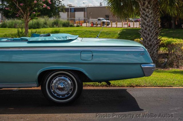 1962 Chevrolet Impala SS Convertible - 22524629 - 23