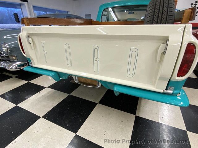 1962 Ford F-100 Unibody Custom Restoration - 22788642 - 9