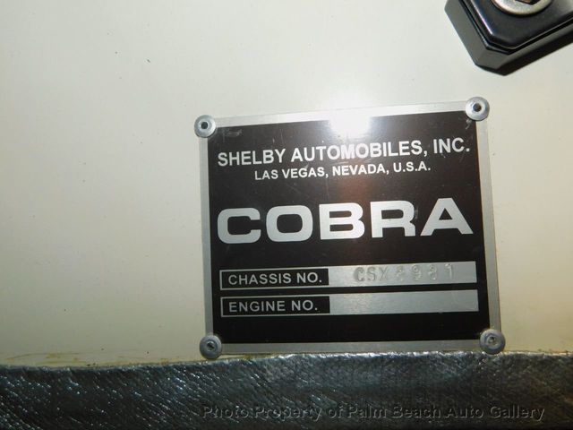 1962 Shelby Cobra CSX8000 Shelby Cobra 289 50th Anniversay Cobra Number 32 of 50 Aluminum  - 19095440 - 55