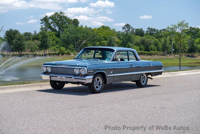 1963 Chevrolet Bel Air V8 Automatic Nice Car! - 22479550 - 0