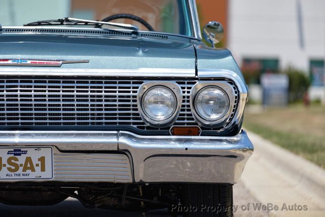 1963 Chevrolet Bel Air V8 Automatic Nice Car! - 22479550 - 92