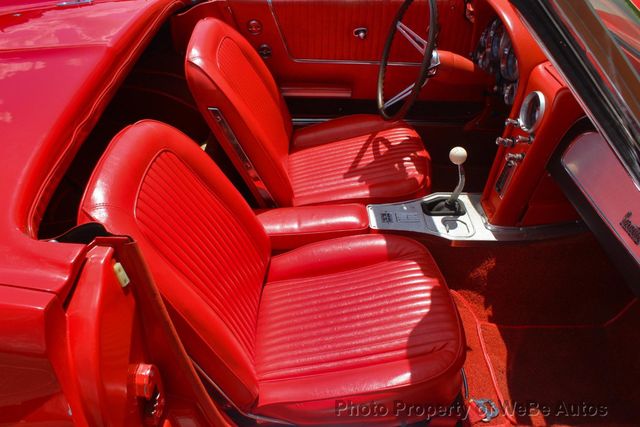 1963 Chevrolet Corvette 327/340 HP 4-Speed, Factory Power Windows - 23047856 - 9