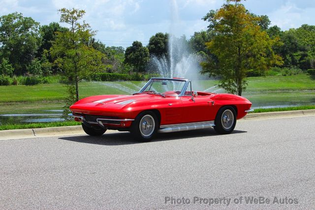 1963 Chevrolet Corvette 327/340 HP 4-Speed, Factory Power Windows - 23047856 - 15