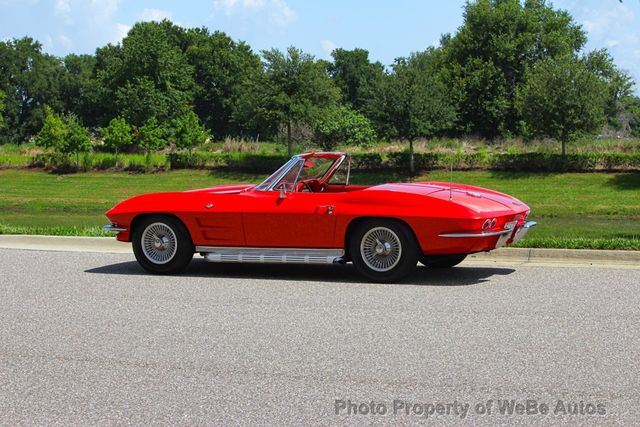 1963 Chevrolet Corvette 327/340 HP 4-Speed, Factory Power Windows - 23047856 - 17