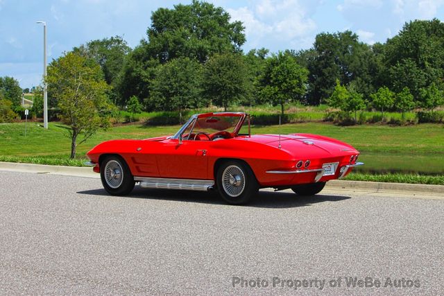 1963 Chevrolet Corvette 327/340 HP 4-Speed, Factory Power Windows - 23047856 - 18