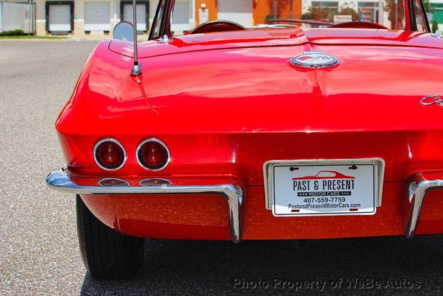 1963 Chevrolet Corvette 327/340 HP 4-Speed, Factory Power Windows - 23047856 - 22