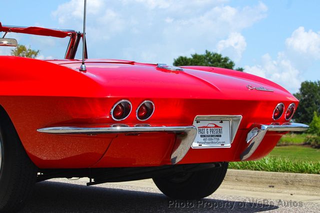 1963 Chevrolet Corvette 327/340 HP 4-Speed, Factory Power Windows - 23047856 - 24