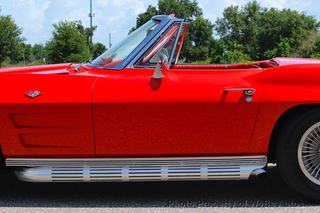 1963 Chevrolet Corvette 327/340 HP 4-Speed, Factory Power Windows - 23047856 - 26