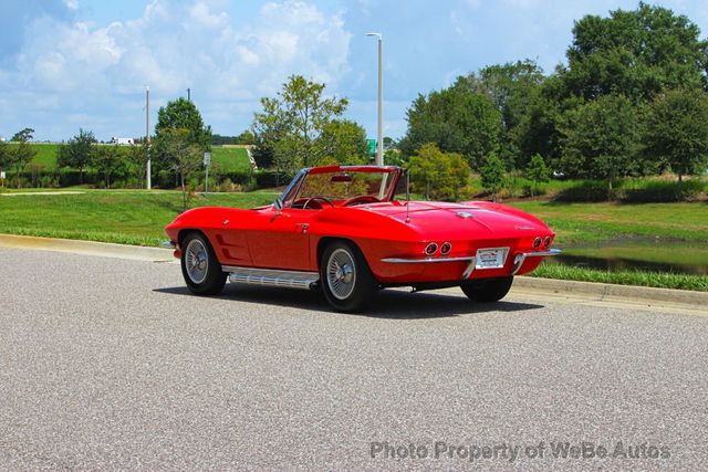 1963 Chevrolet Corvette 327/340 HP 4-Speed, Factory Power Windows - 23047856 - 2
