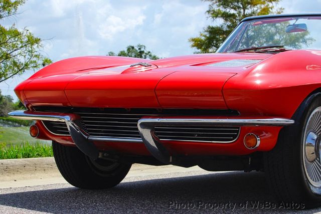 1963 Chevrolet Corvette 327/340 HP 4-Speed, Factory Power Windows - 23047856 - 29