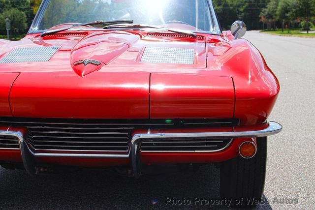 1963 Chevrolet Corvette 327/340 HP 4-Speed, Factory Power Windows - 23047856 - 30